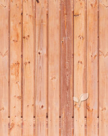 Red class wood tuinscherm